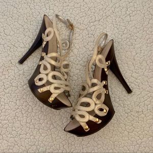 Barely Worn Jessica Simpson Heeled Sandals